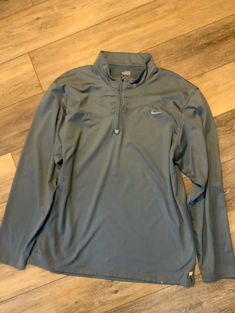 Nike Men’s Dri-FIT Quarter-Zip Performance Jacket - Slate